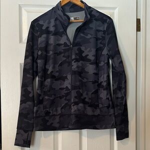 Lole Black Camouflage Jacket